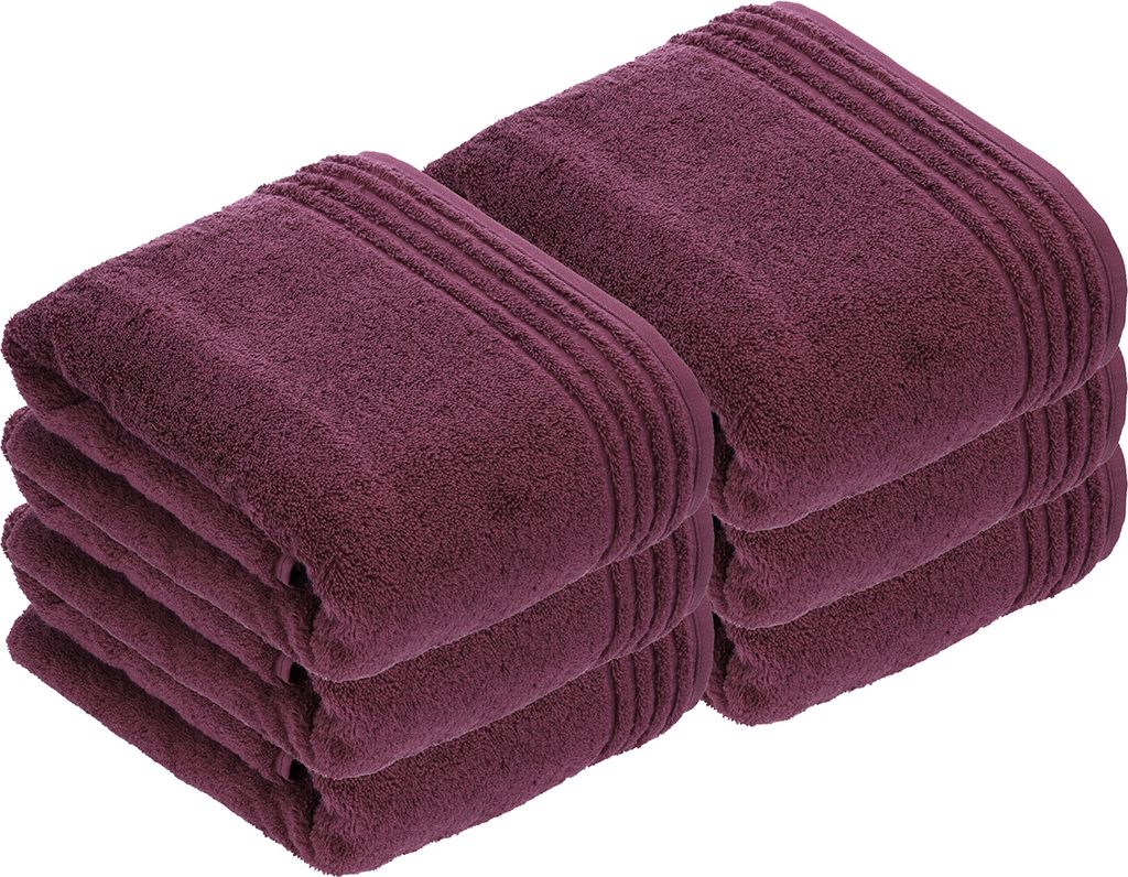 6er Pack Badetuch Vienna Style Supersoft von der Marke Vossen 100 x 150 cm