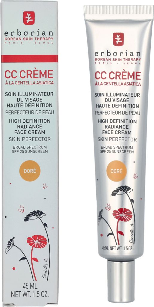Erborian CC Cream, CC Creme, 45 ml, Frauen, normale Haut, Produktbild 