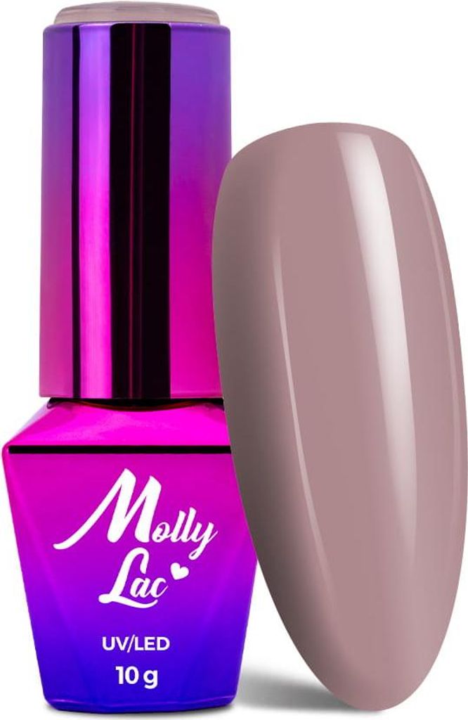 MollyLac Delicate Woman Pleasant To The Touch Hybrid-Nagellack 10 g Nr. 63