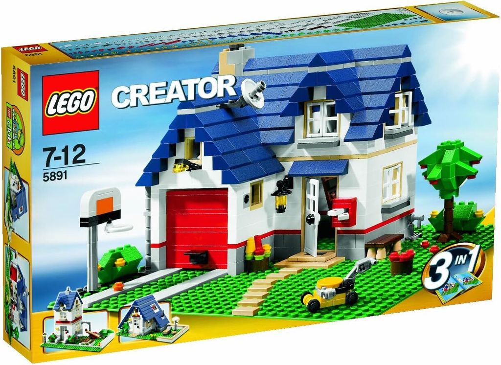 LEGO® Creator Haus mit Garage Produktbild 
