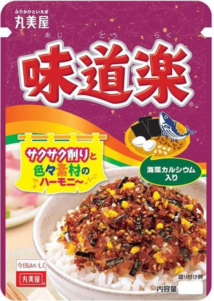 Marumiya | Furikake Aji Douraku - 25 g - Miscela di spezie Immagine del prodotto 