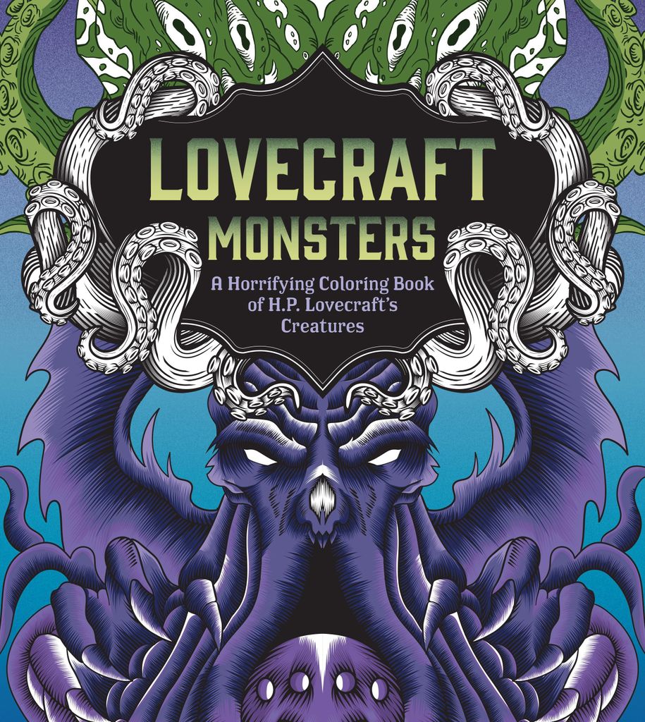 Lovecraft Monsters: A Horrifying Coloring Book of H. P. Lovecraft's Creature (Chartwell Coloring Books)