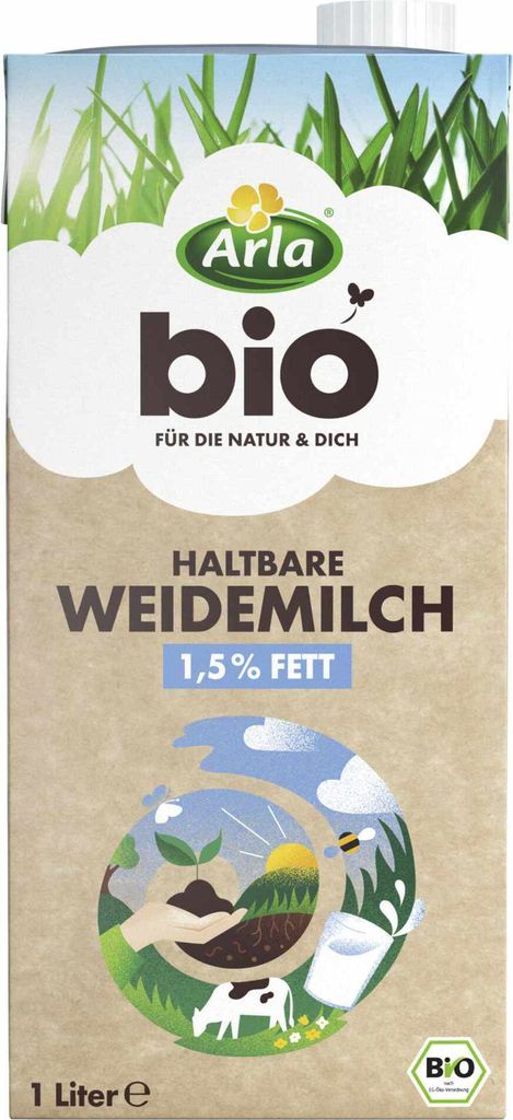 Arla  H Vollmilch 1.5 aus feiner haltbarer  Weidenmilch Produktbild 