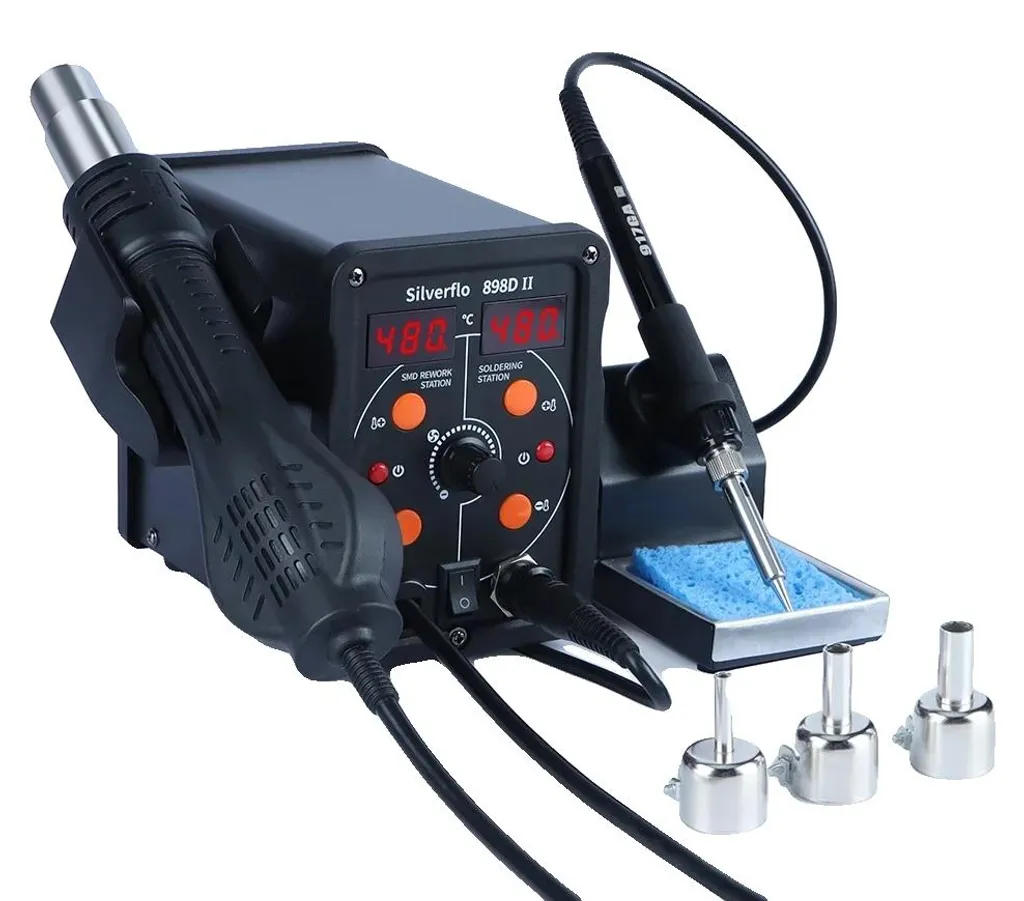 Station de soudage 898D-II réglage numérique température 220V Set2