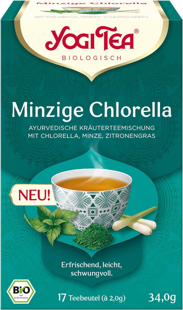 Mátová chlorella - 17 sáčků 34g Obrázek produktu 
