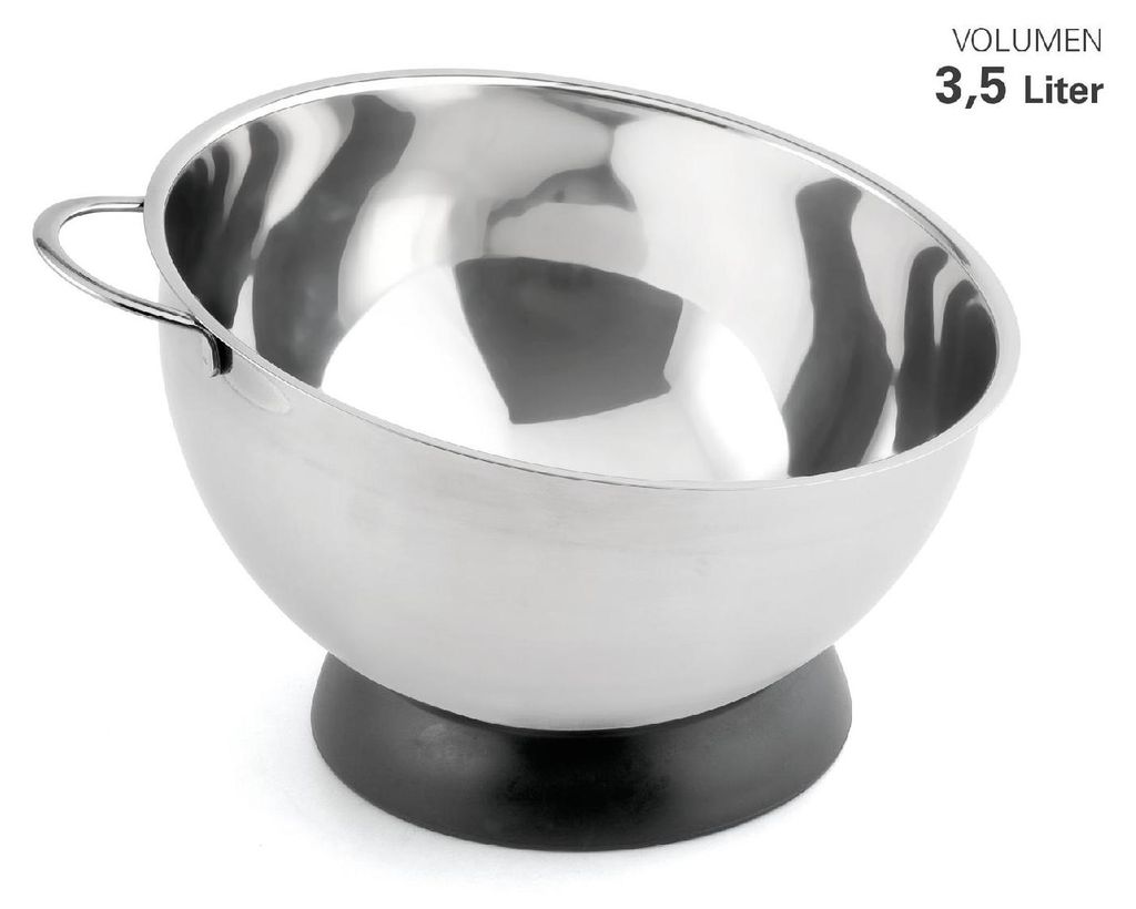 Karl Weis Schneeschlagkessel mit Stellring Edelstahl, Produktbild 