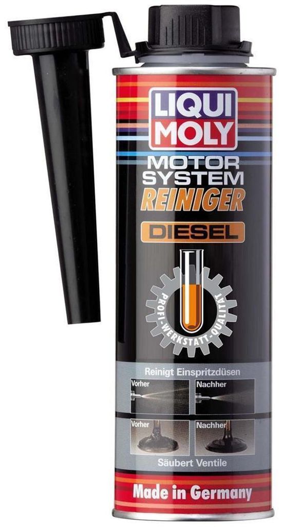 6x 300ml LIQUI MOLY Motorsystem Motor System Reiniger DIESEL Additiv 5128