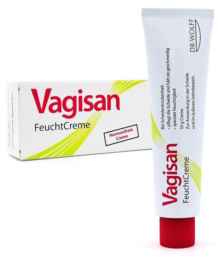 Vagisan vochtinbrengcrème bij vaginale droogheid, 50 g Productafbeelding 