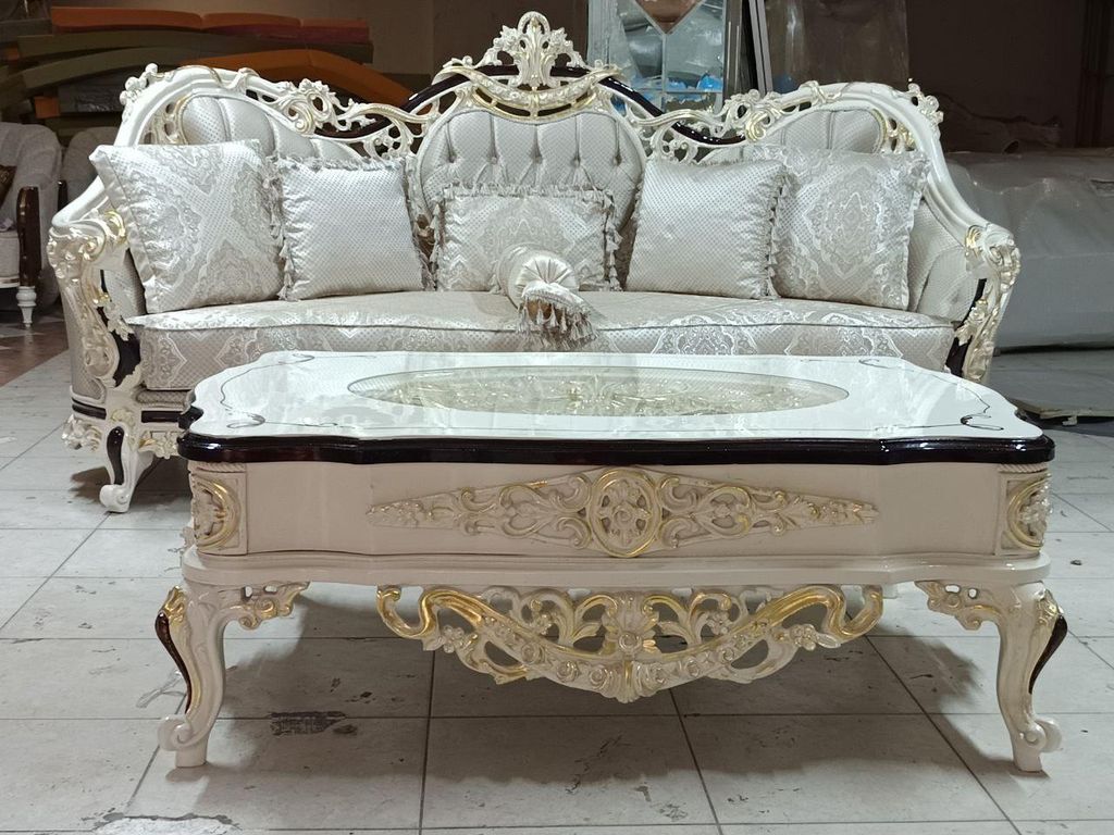 Couchtisch Luxus Design Holz Elegantes Möbel Wohnzimmer Tische Sofort