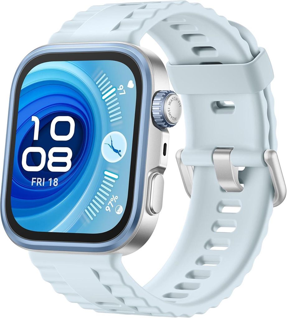 HUAWEI Watch FIT 4 Pro Smartwatch Fitness Tracker GPS 5ATM wasserdicht ECG 10 Tage Akku Saphirglas kompatibel mit iOS und Android