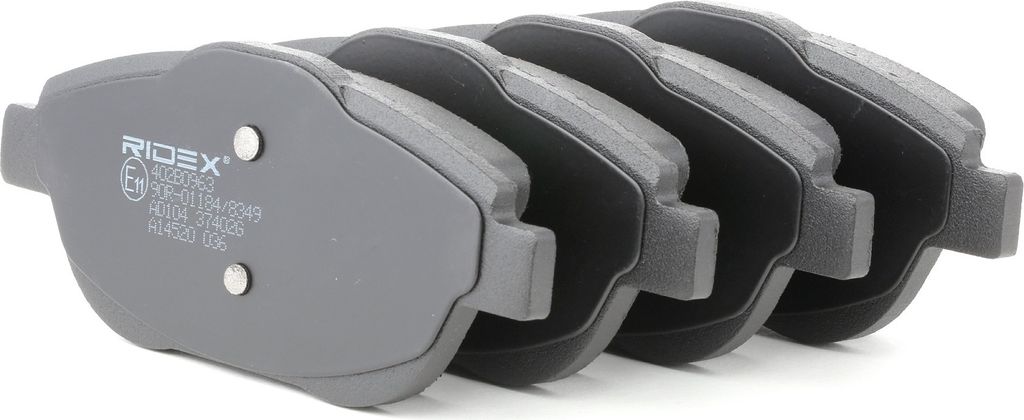 RIDEX Bremsbeläge Satz Vorne für OPEL Corsa F 402B0963