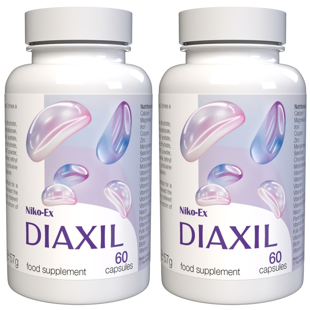 Diaxil - 120 Kapsúl, Balenie 2 Obrázok produktu 