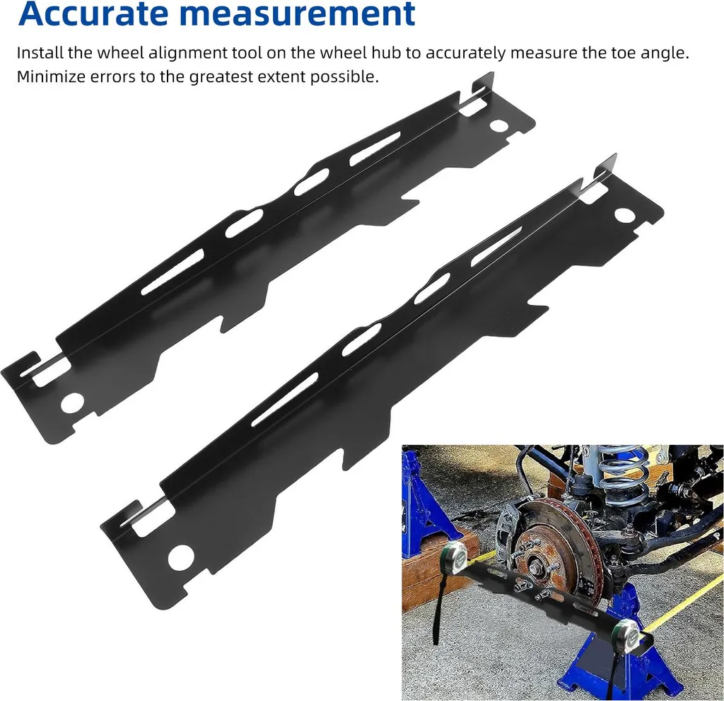 Outil d'alignement de moyeu de roue pour SUV : mesure précise en acier - 18