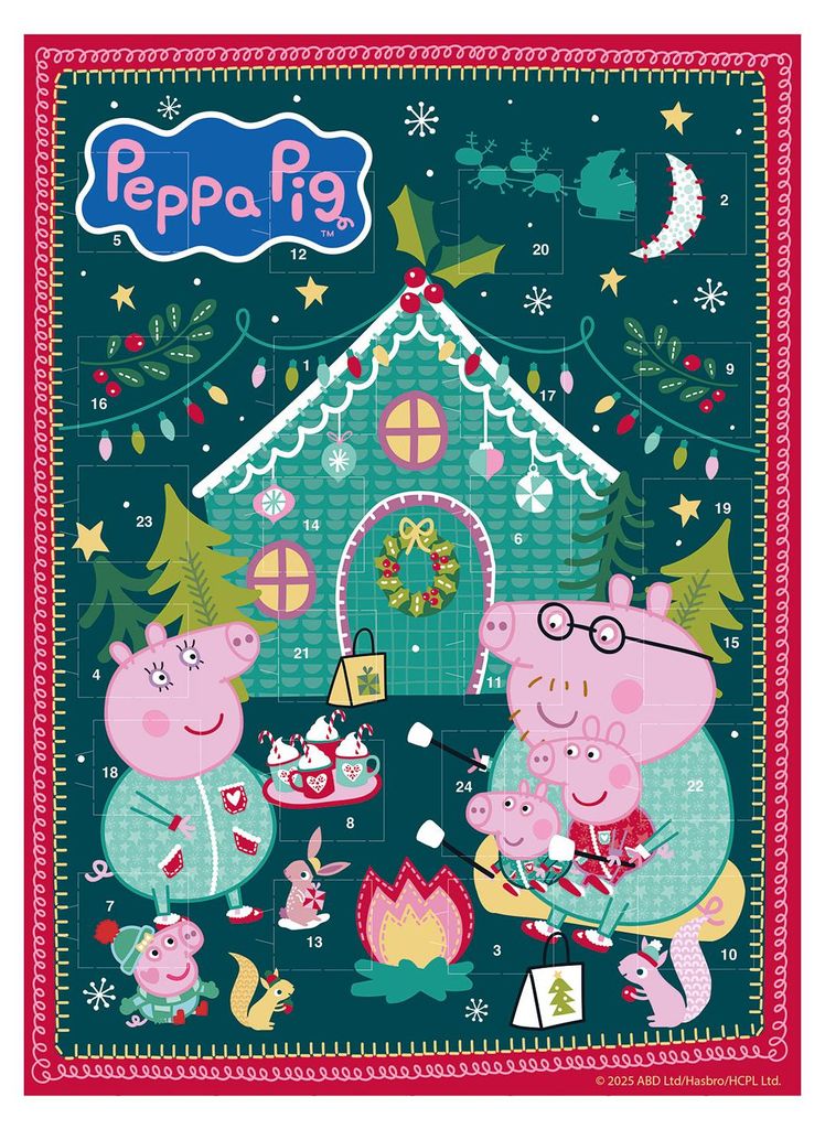 Peppa Pig Adventskalender Produktbild 