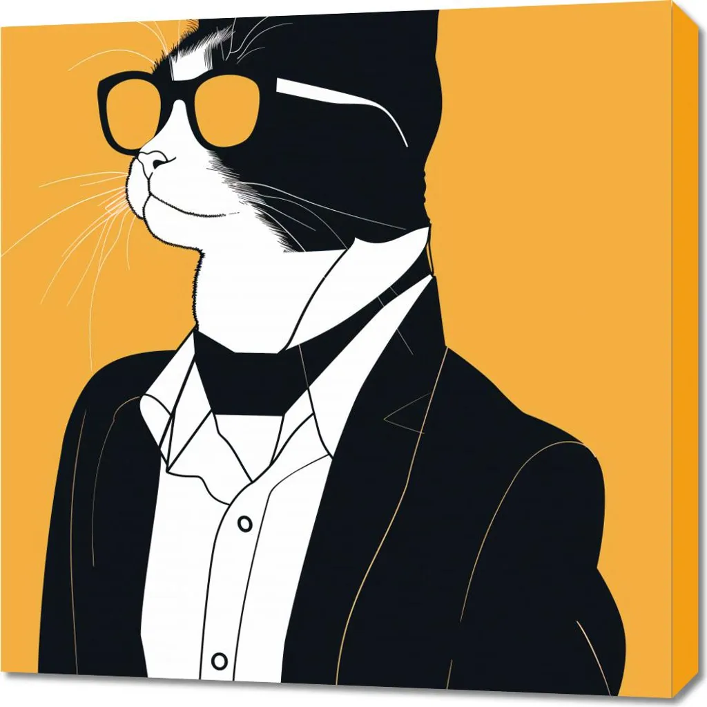 Quadro 70x70 cm Signore