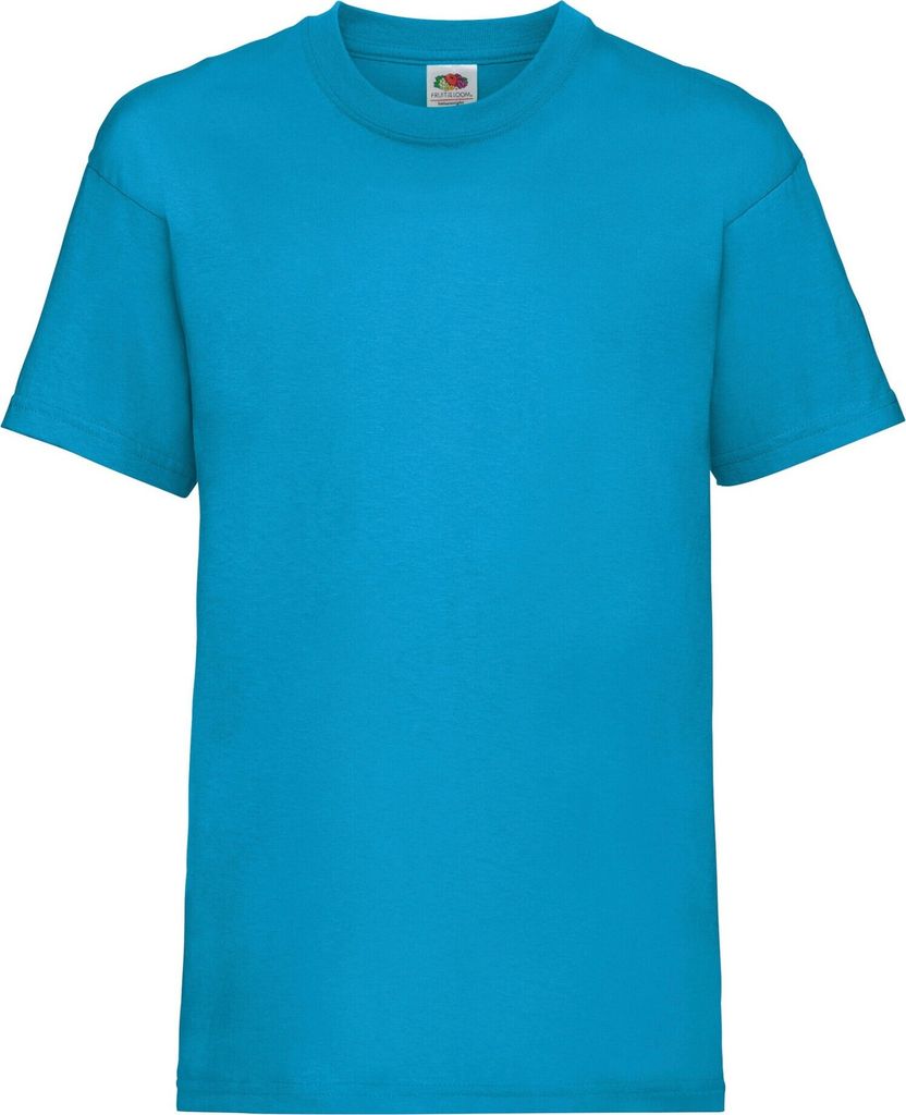 Fruit of the Loom - "Value" T-Shirt für Kinder PC5961 (128) (Azurblau)