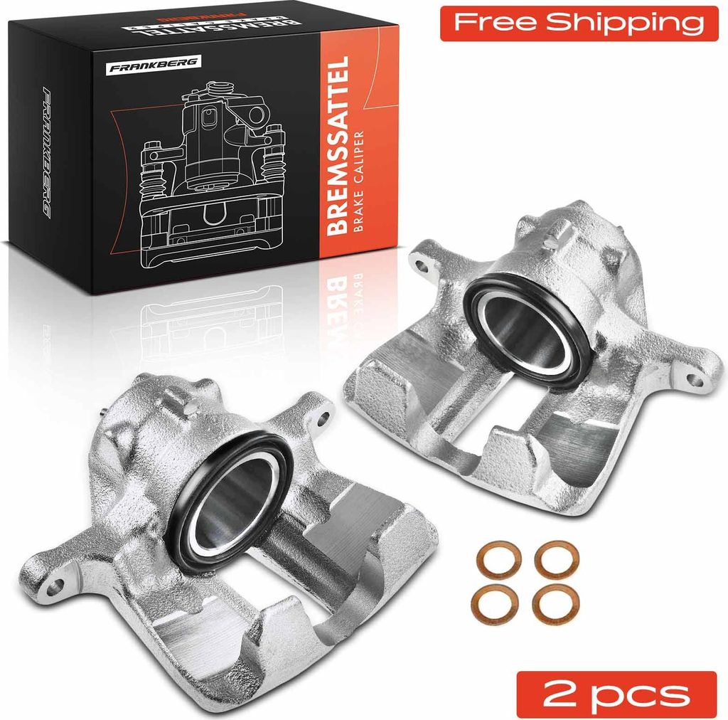 Frankberg 2x Bremssattel Vorne Links Rechts für VW Polo 6N Lupo Seat Arosa 6H