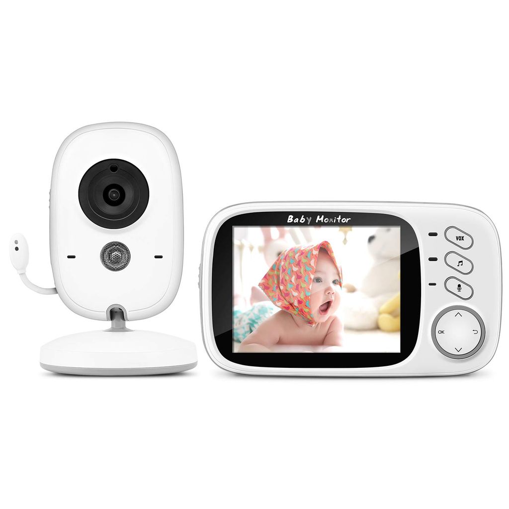 Babyphone Kamera Video Monitor Wireless Babypflege  Babyphone Nachtsicht LCD 