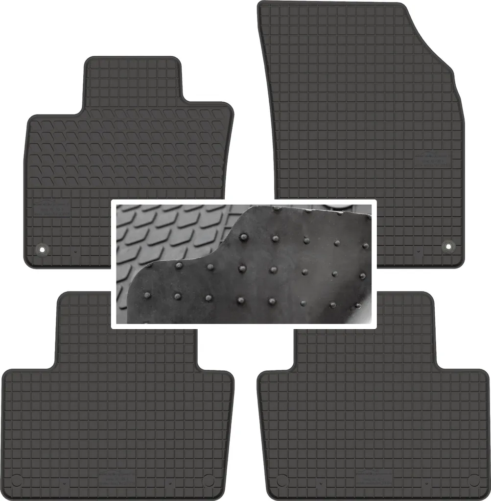 Tappetini in Gomma Premium per Volvo XC90 II | Design 3D Antiscivolo