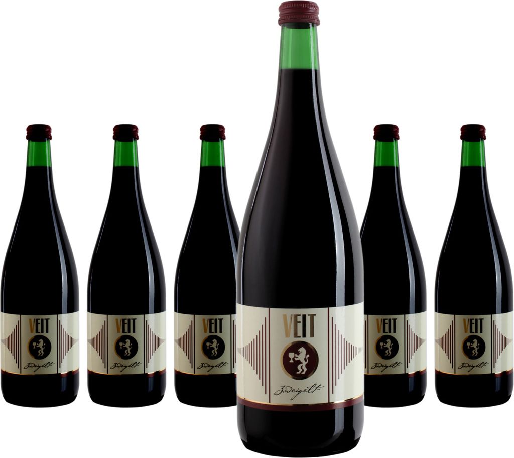 6 x Weingut Veit Zweigelt Landwein Liter Produktbild 