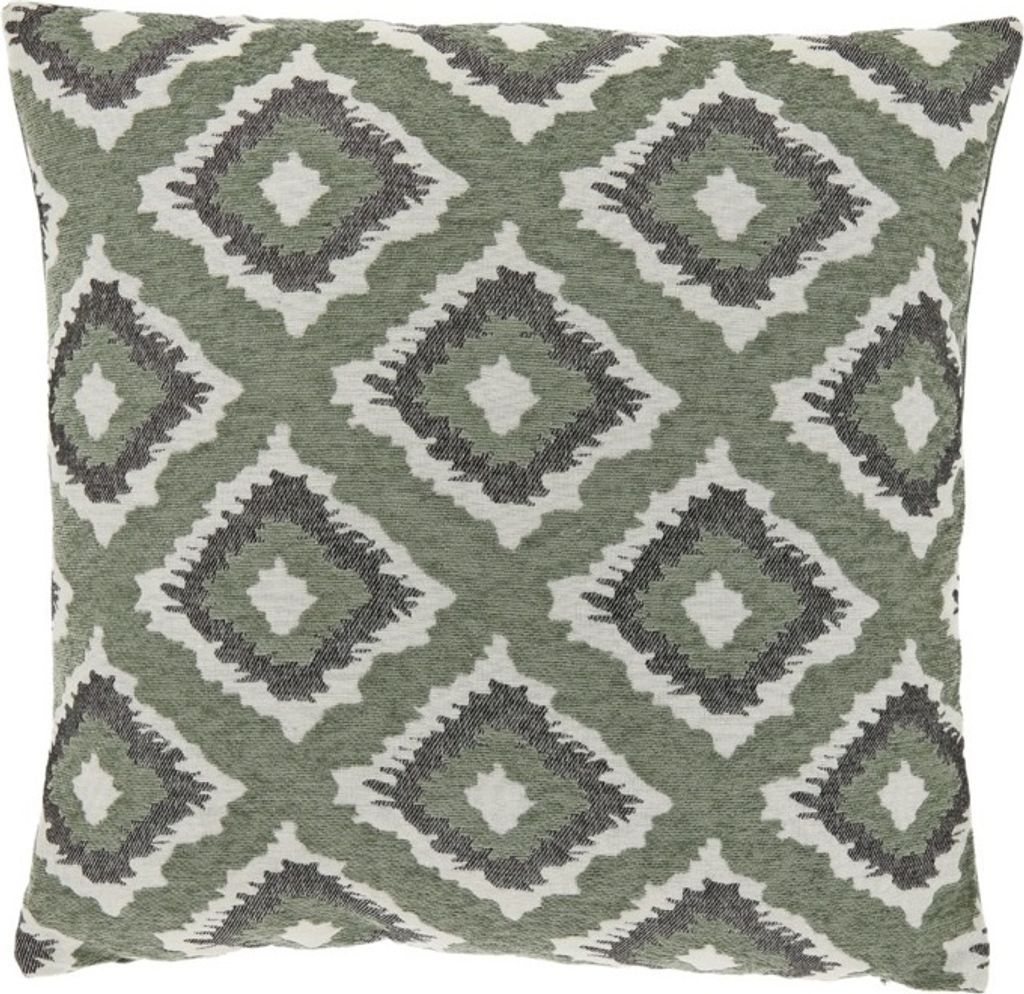 Unique Living - Dekokissen Riley Tea Green 45x45
