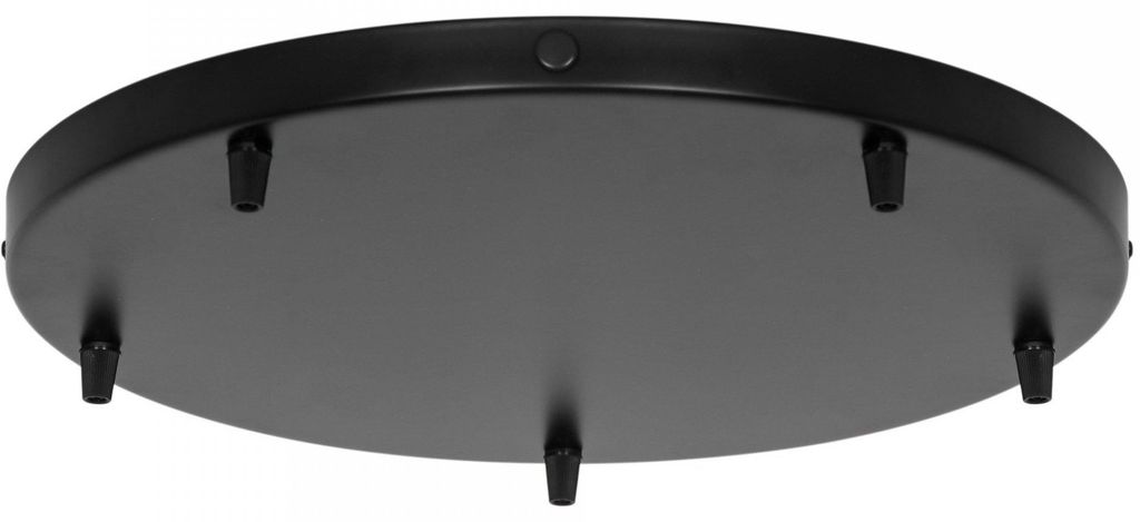 Nordlux 2512729003 LUANA 5-exits Baldachin Schwarz Produktbild 