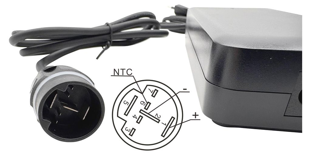 PowerSmart 42V 4A BC323360040 Caricabatterie a 7 poli per Immagine del prodotto 