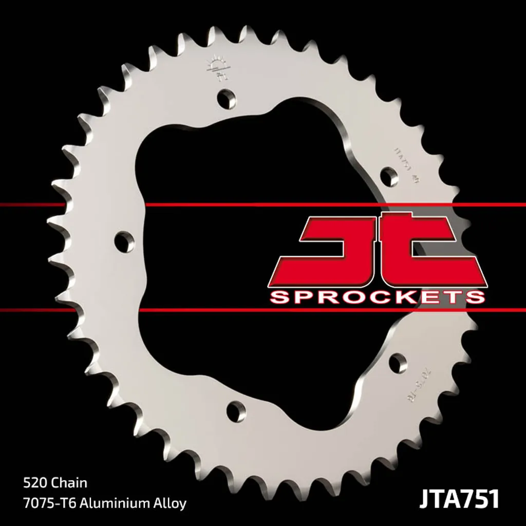 Réduire l'usure de Chaîne avec le Pignon Arrière 520 JT Sprockets 751