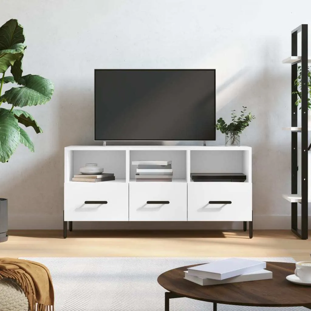 Mobile Porta TV Bianco 102cm Maison Exclusive | Design Moderno