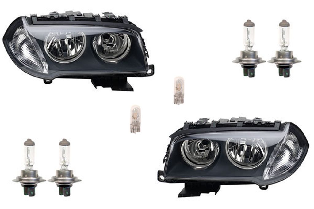 Johns, Scheinwerfer Halogen HSW passend für BMW X3 E83 09/06- mit Leuchtmitteln Satz LR 63127162189 63127162190