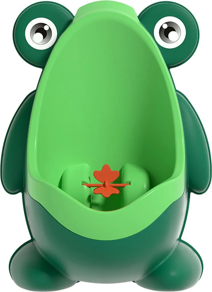 Urinoir pour garçon dessin animé vert pour l'apprentissage du pot