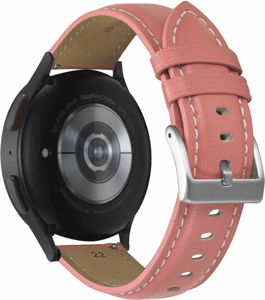 Für Samsung Galaxy Watch FE 6 5 4 Normal Pro Classic alle Größen Kunstleder Armband