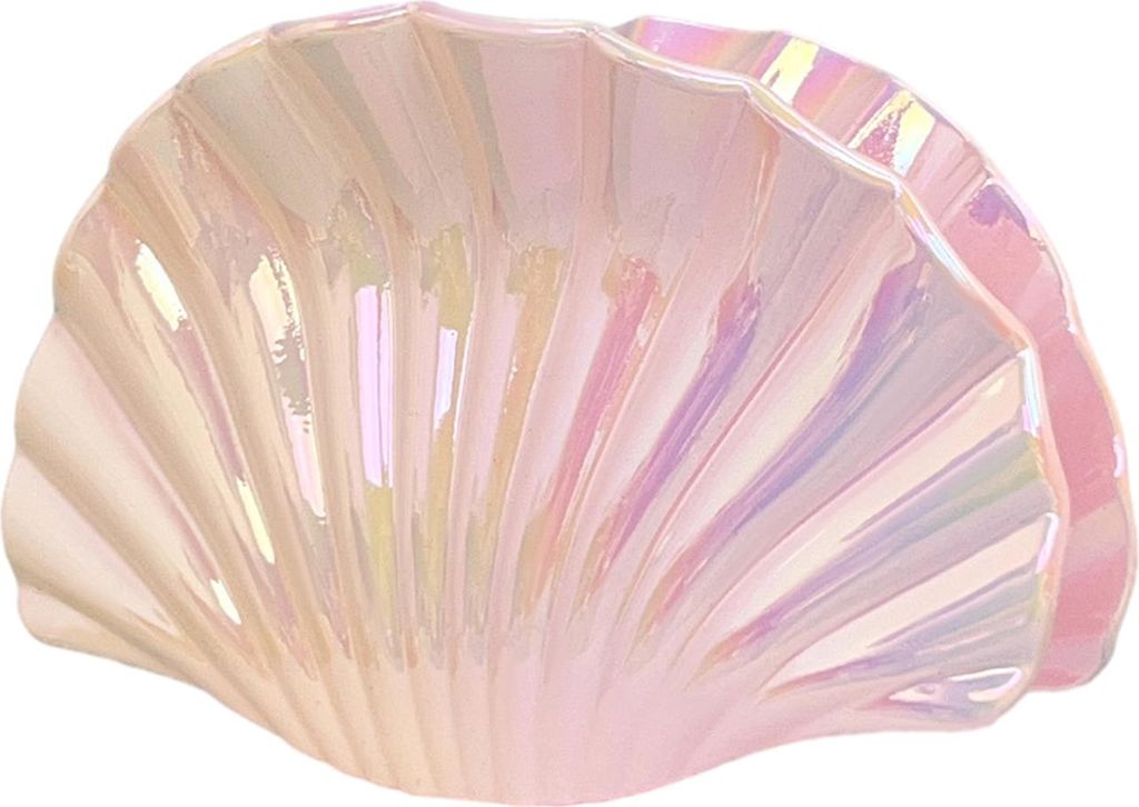 Haarspange Farbverlauf Hohles Design Muschelform Haarklammer Kunststoff Harz Material Starker Halt Hinterkopf Haarklammer