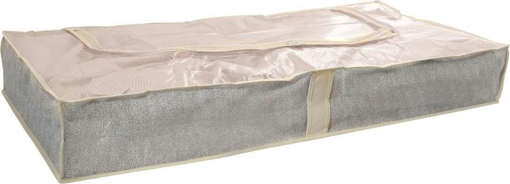 MSV Unterbett Aufbewahrung Unterbettkommode Unterbett Kommode atmungsaktiv109 x 46 x 15 cm