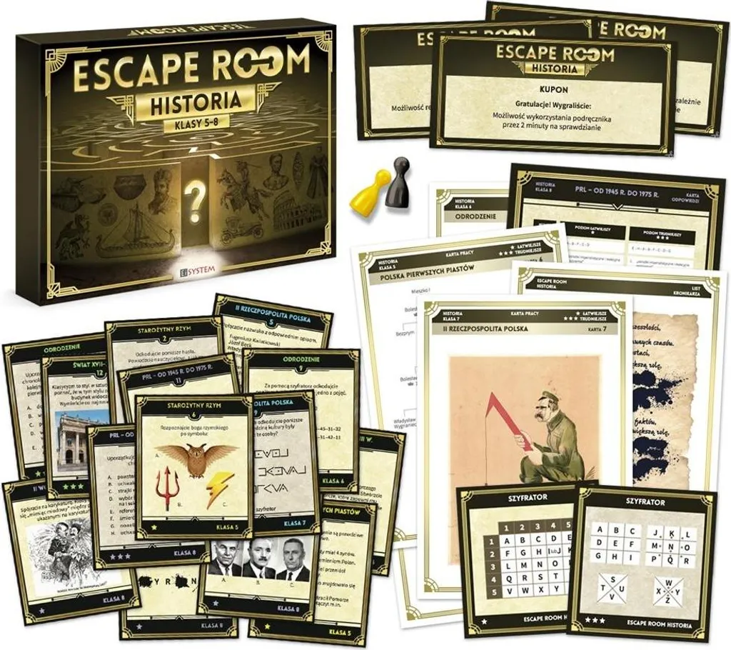 Jeu Escape Room Historia Idéal pour Soirée Entre Amis et Team Building
