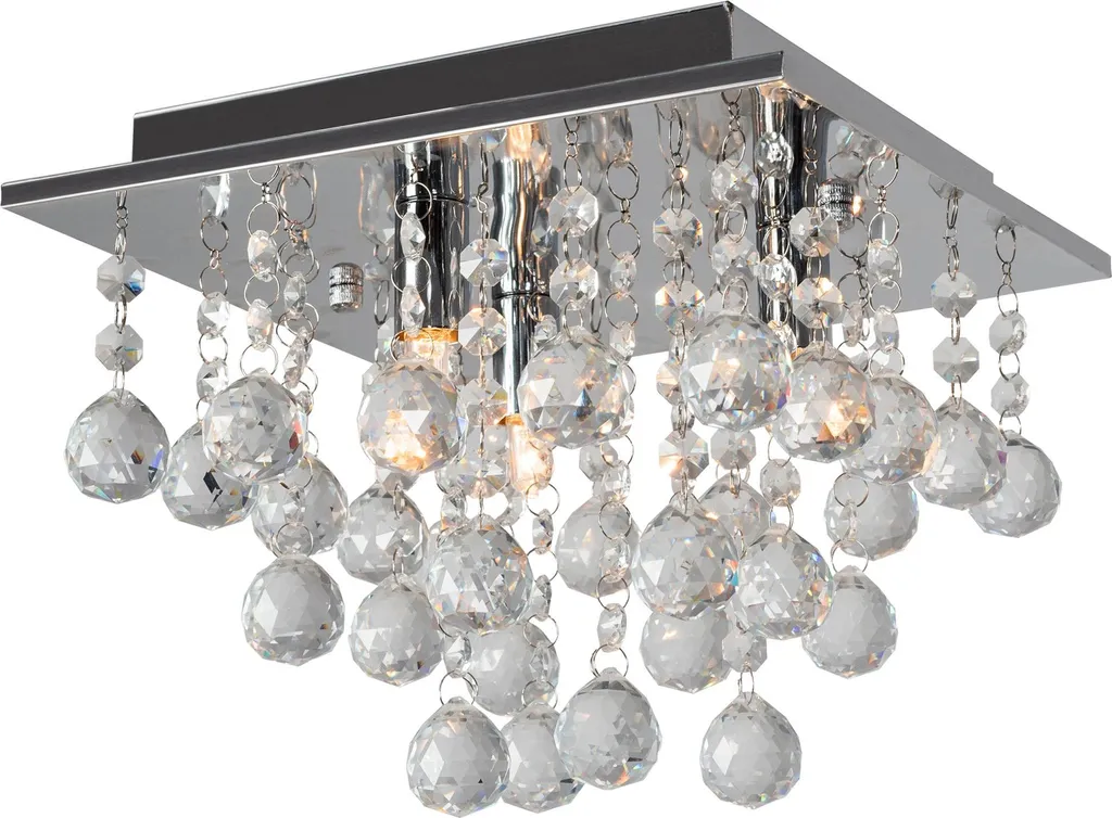Luminaire de plafond Crystal Grey Toolight APP404-C au design moderne