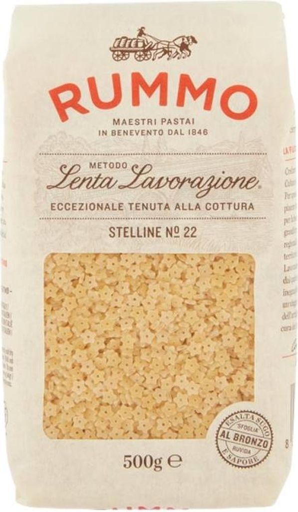 Rummo Stelline n.22 italské těstoviny drobné hvězdičky 500 Obrázek produktu 
