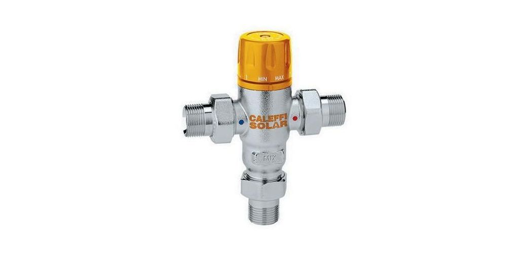 Caleffi Solar-Thermomischer für Eingangstemperaturen bis 100 °C 3/4"