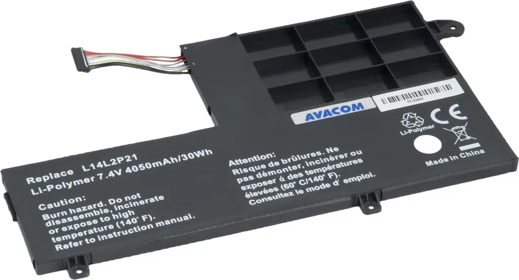 Batterie Li-Pol 7.4V 4050mAh haute performance pour Lenovo Yoga 500