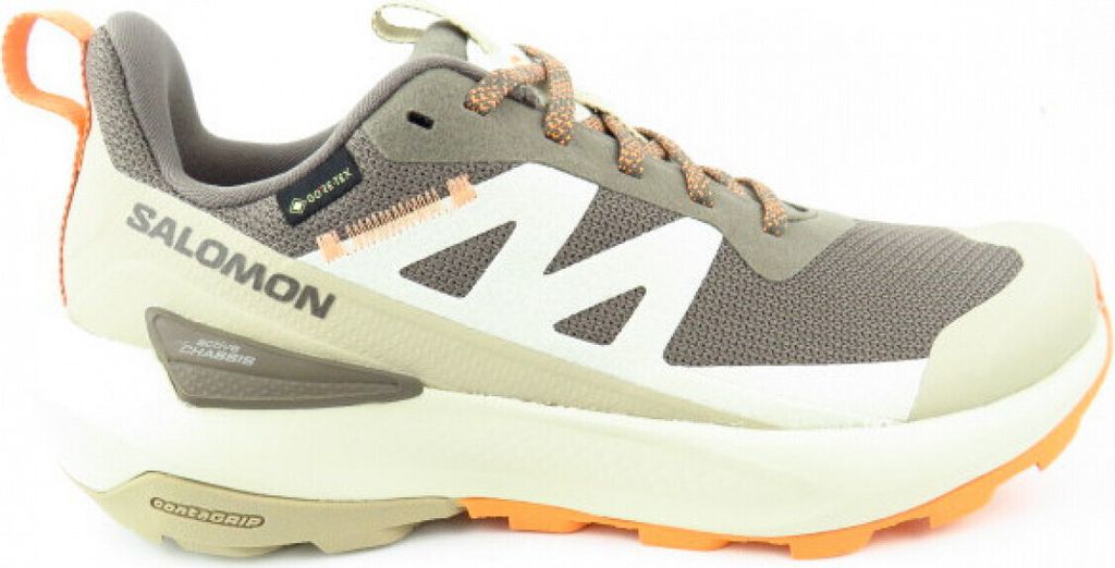 Salomon Elixir Activ GTX W Damen Lauflernschuh in Beige, Größe 7