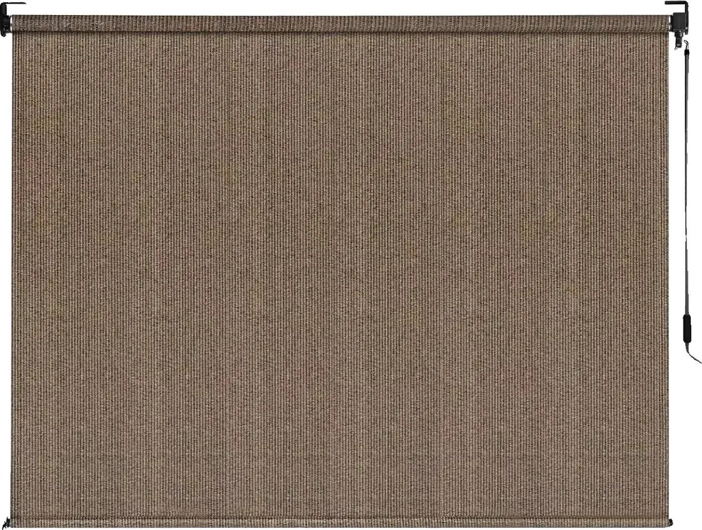 Store extérieur anti-UV sans fil 240x180cm, toile respirante couleur café