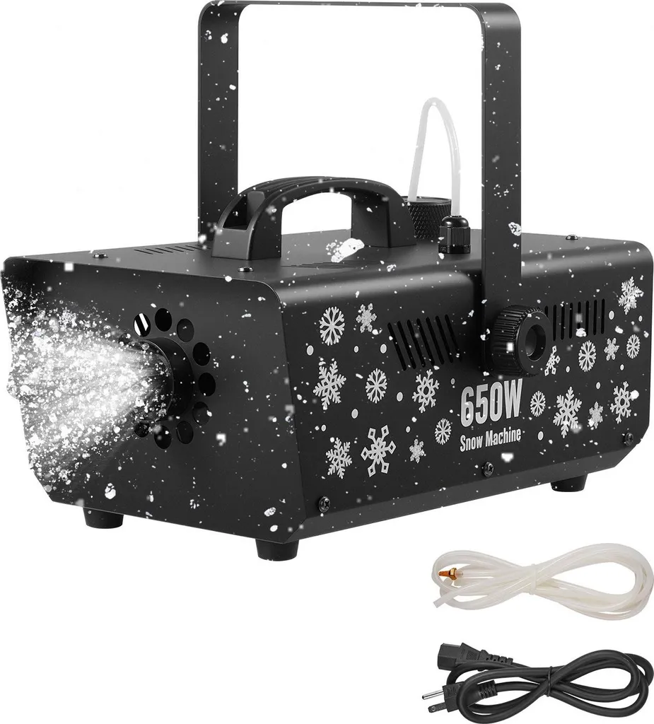 Machine à neige silencieuse 650W - Finie la neige qui tache les sols