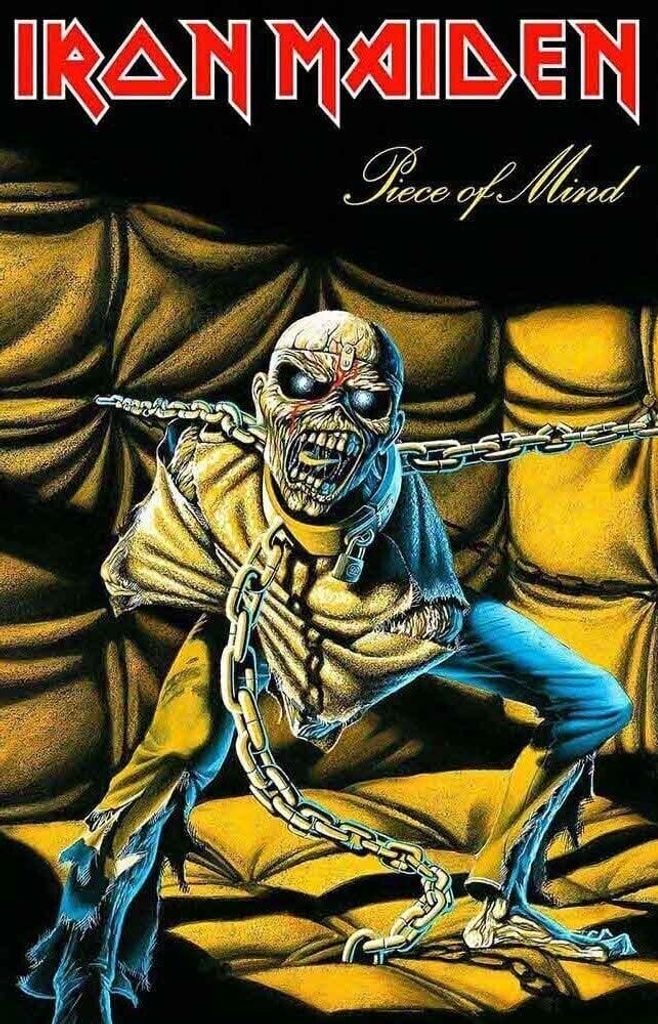 Iron Maiden Piece of Mind Flagge
