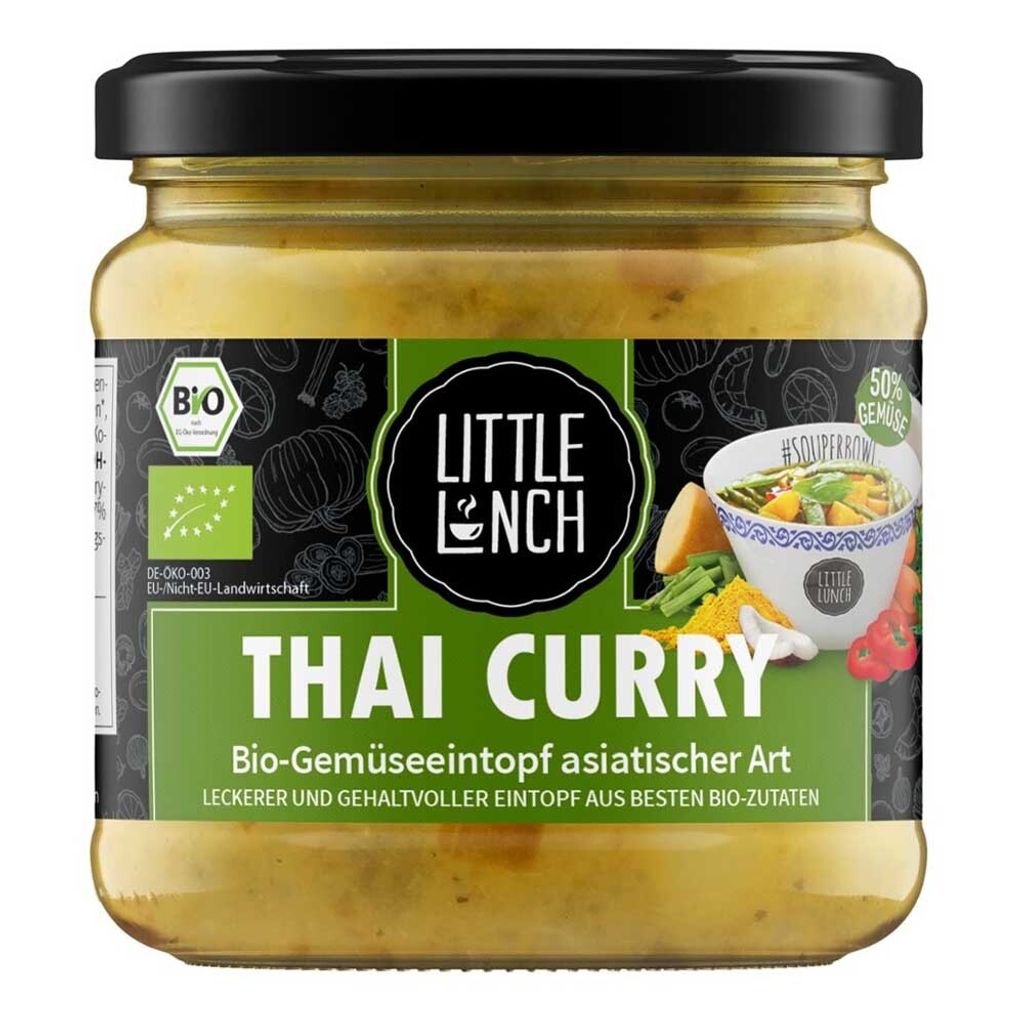 Little Lunch Thai Curry, Verzehrfertig, 350 ml, 51% Gemüse* Produktbild 