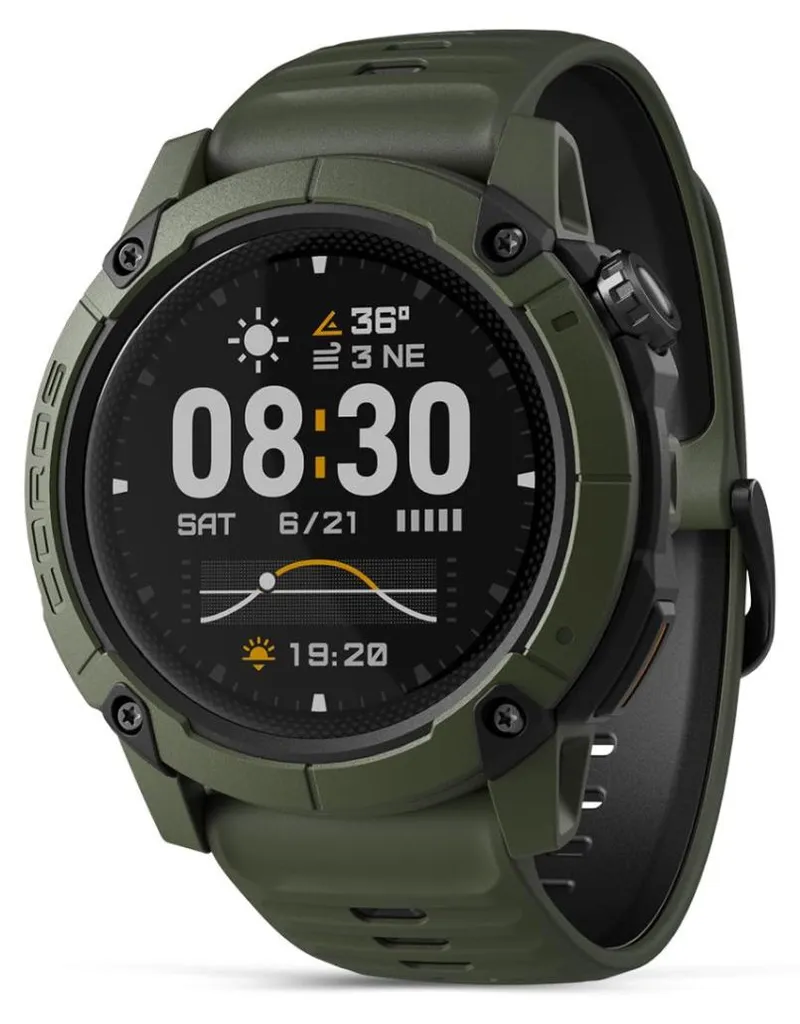 Montre de Sport GPS Coros Vert Coros-WNOM-GRN Unisexe Haute Autonomie