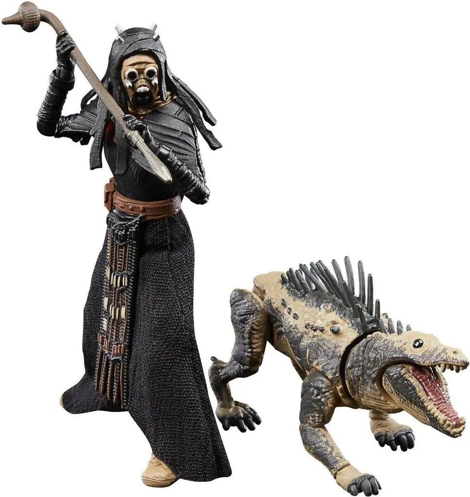 Figurines Star Wars Tusken Warrior et Massiff Hasbro Collection 9,5 cm - 8
