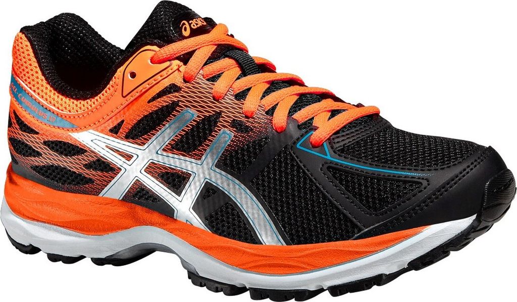 asics Kinder Laufschuh Gel-Cumulus 17 GS schwarz / orange, Größe:35