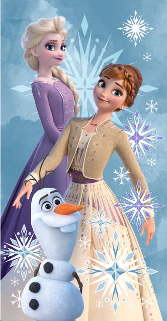 Disney Eiskönigin Olaf and the Sisters Badetuch, Strandtuch Produktbild 