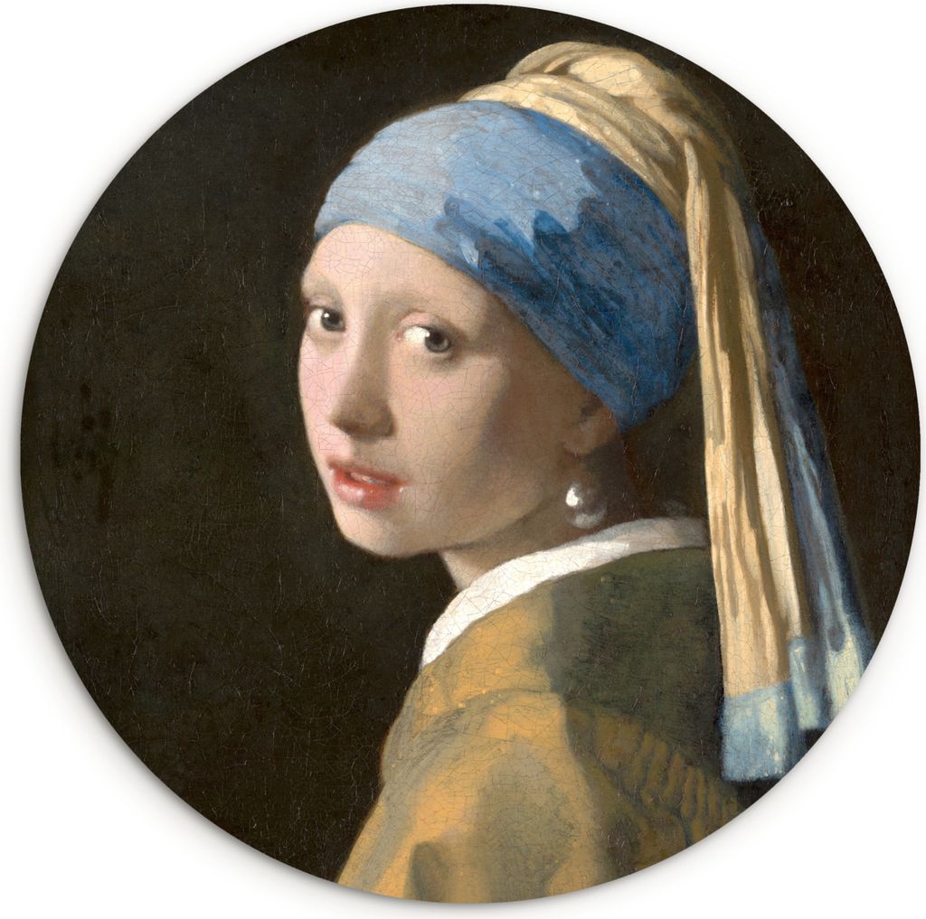 MuchoWow - Wand-Kreis - Wohnzimmer - Bild - Runde - Wanddeko - Dibond - Kunstdrucke