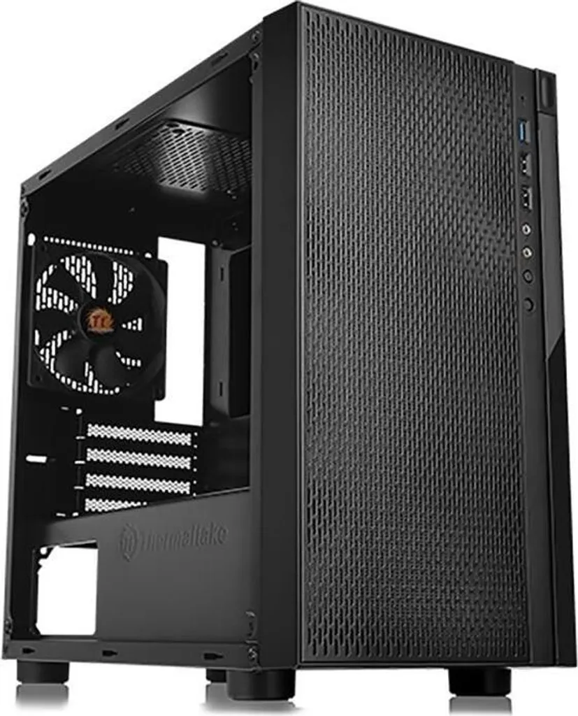 Thermaltake Versa H18 Nero: Case Micro Tower Pronto All'Uso - Acquista